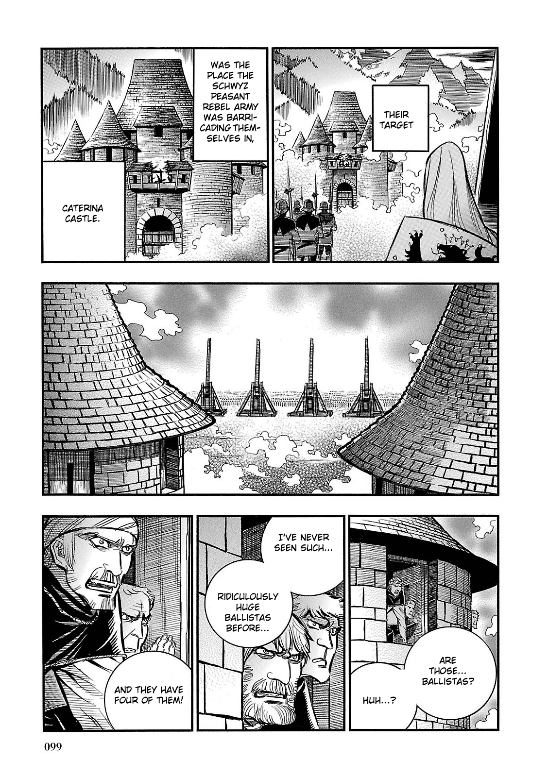 Ookami no Kuchi: Wolfsmund Chapter 27 page 5 - Chapter 27: Leopold and Castle Caterina, Part 2