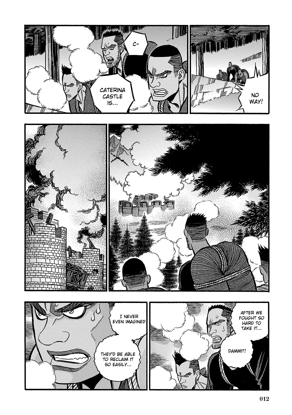 Ookami no Kuchi: Wolfsmund Chapter 30 page 12 - Chapter 30: The Battle of Morgarten, Part 1