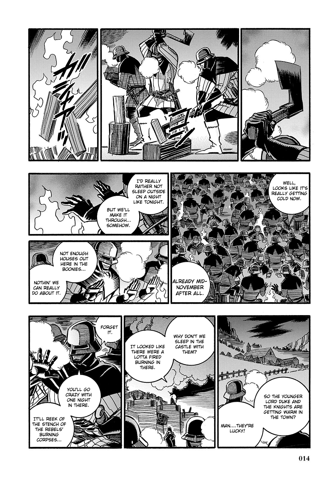 Ookami no Kuchi: Wolfsmund Chapter 30 page 14 - Chapter 30: The Battle of Morgarten, Part 1