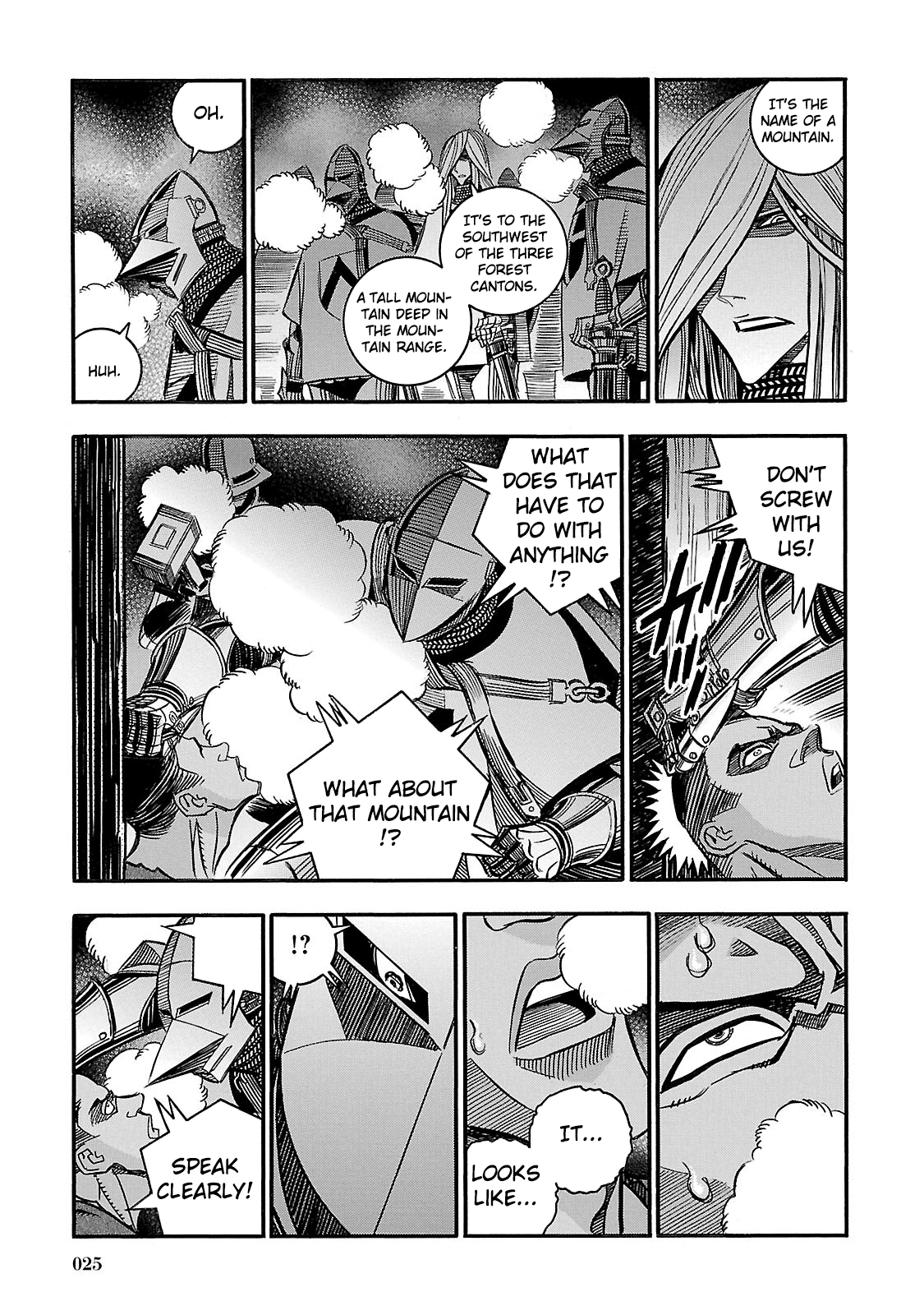 Ookami no Kuchi: Wolfsmund Chapter 30 page 25 - Chapter 30: The Battle of Morgarten, Part 1