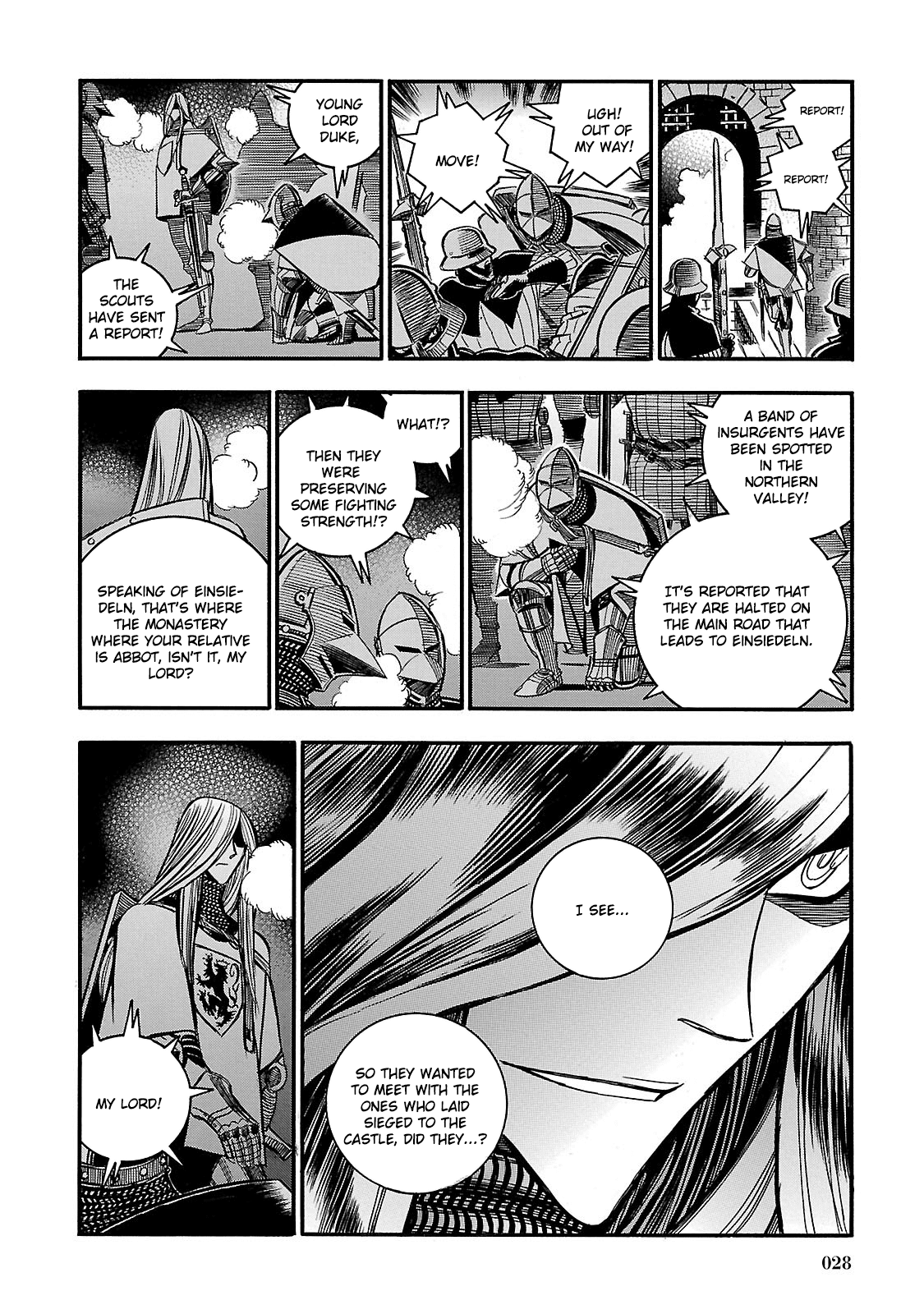 Ookami no Kuchi: Wolfsmund Chapter 30 page 28 - Chapter 30: The Battle of Morgarten, Part 1