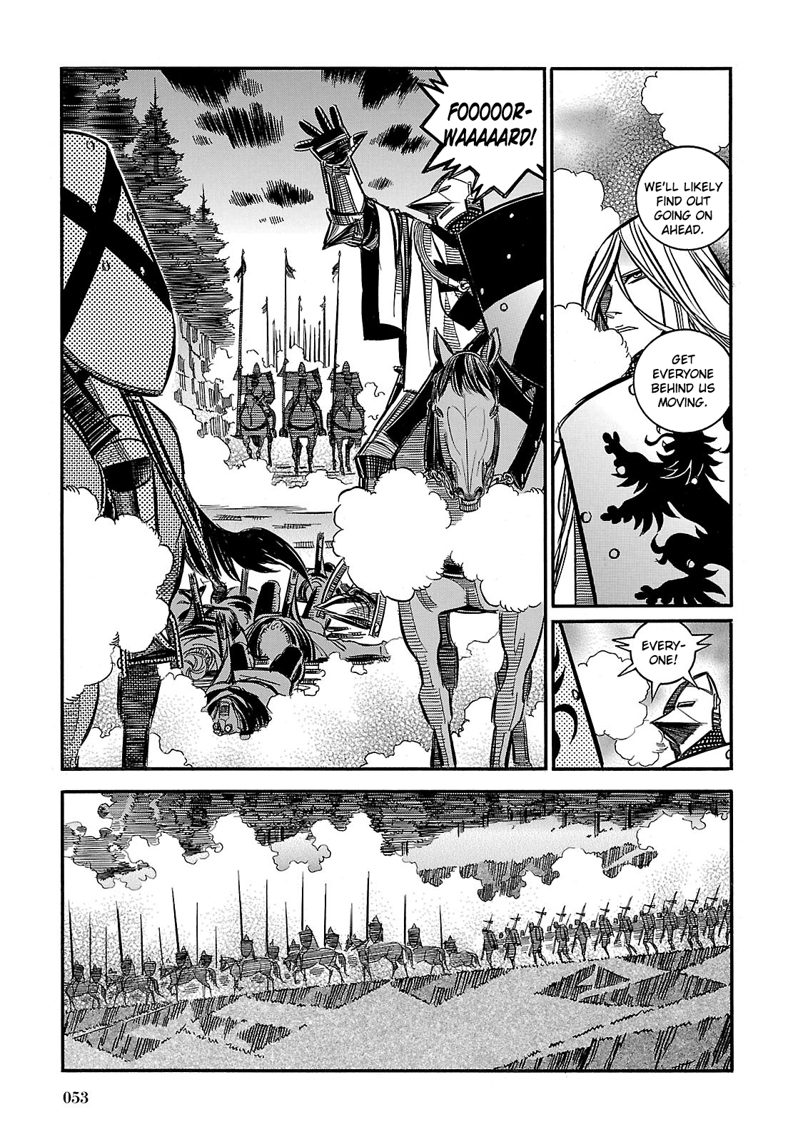 Ookami no Kuchi: Wolfsmund Chapter 31 page 23 - Chapter 31: The Battle of Morgarten, Part 2