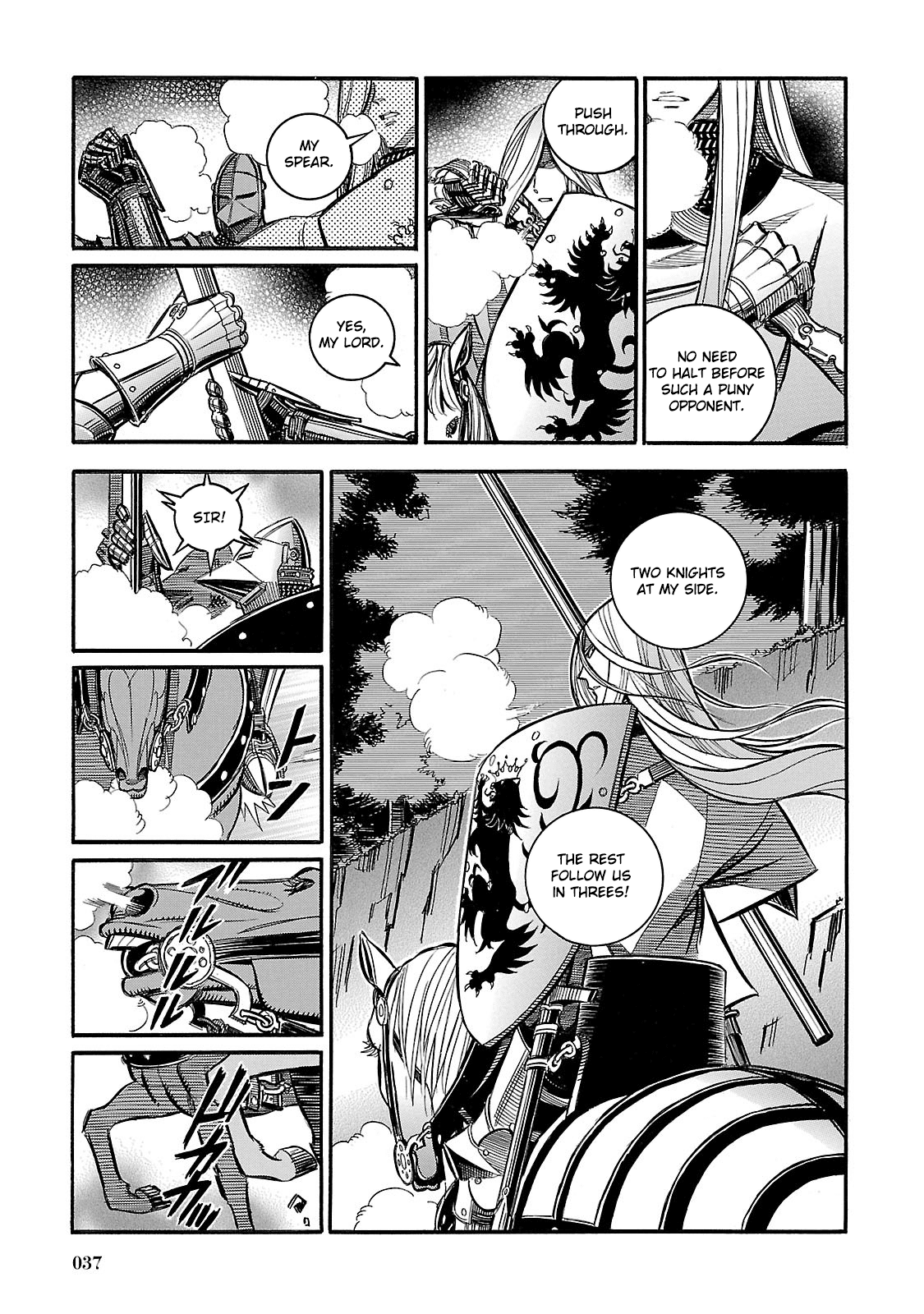 Ookami no Kuchi: Wolfsmund Chapter 31 page 7 - Chapter 31: The Battle of Morgarten, Part 2