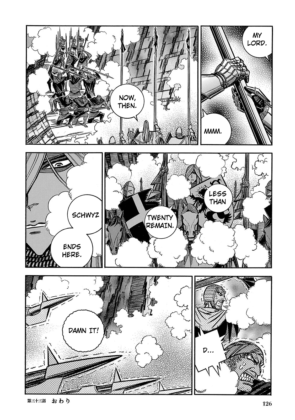 Ookami no Kuchi: Wolfsmund Chapter 33 page 40 - Chapter 33: The Battle of Morgarten, Part 4