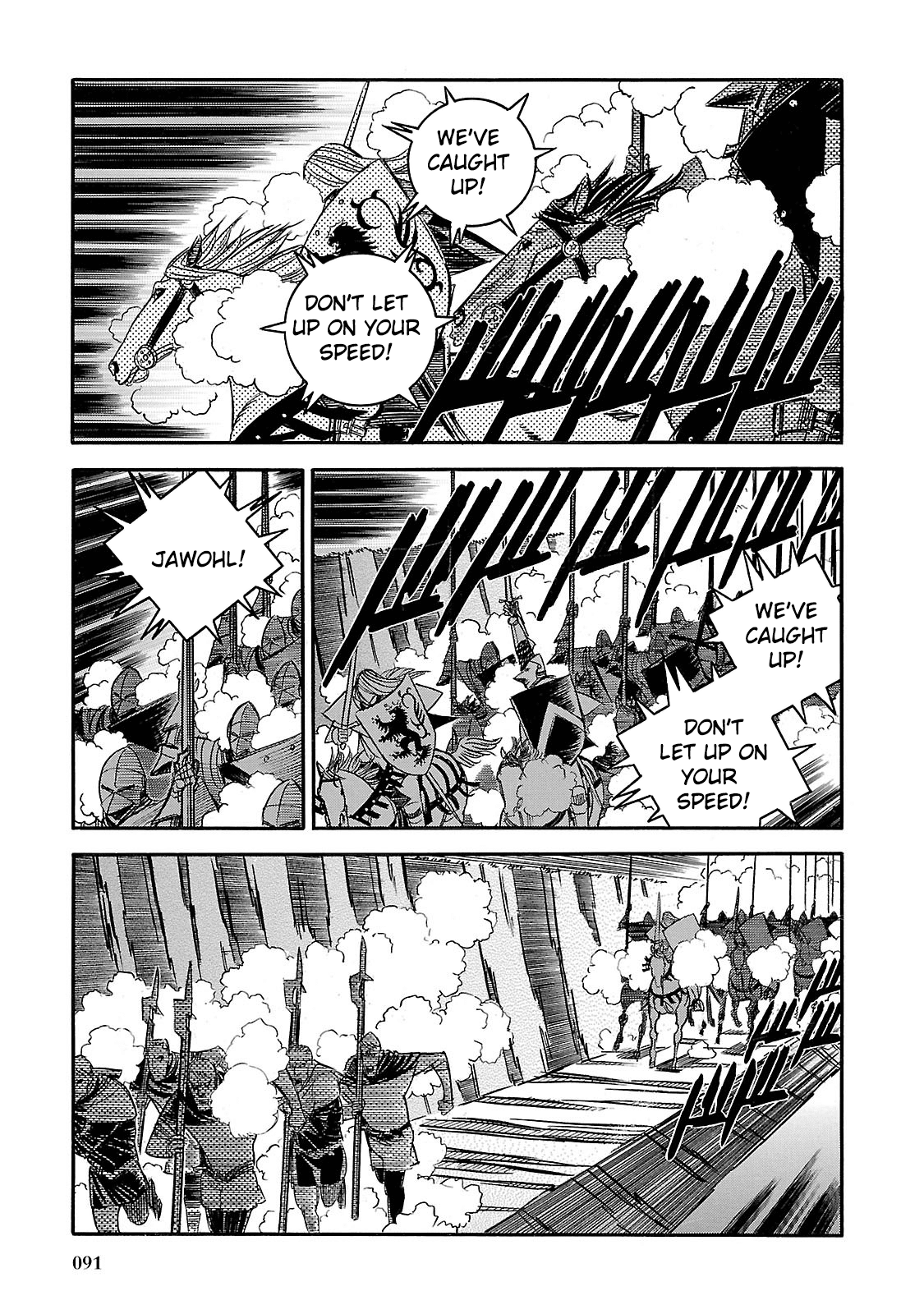 Ookami no Kuchi: Wolfsmund Chapter 33 page 5 - Chapter 33: The Battle of Morgarten, Part 4