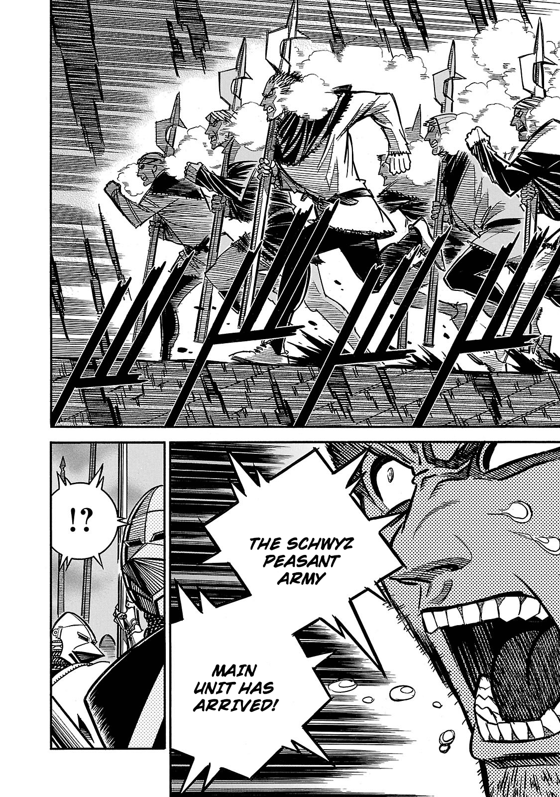 Ookami no Kuchi: Wolfsmund Chapter 34 page 12 - Chapter 34: The Battle of Morgarten, Part 5