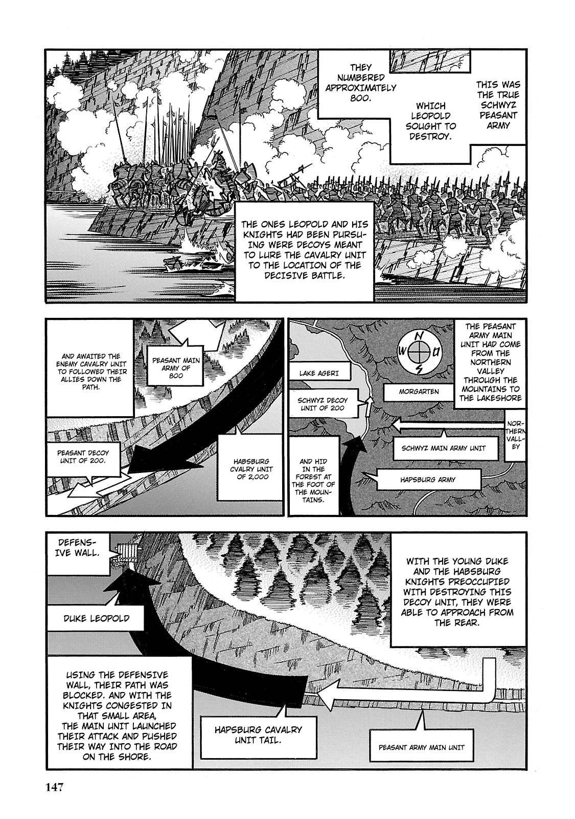 Ookami no Kuchi: Wolfsmund Chapter 34 page 21 - Chapter 34: The Battle of Morgarten, Part 5