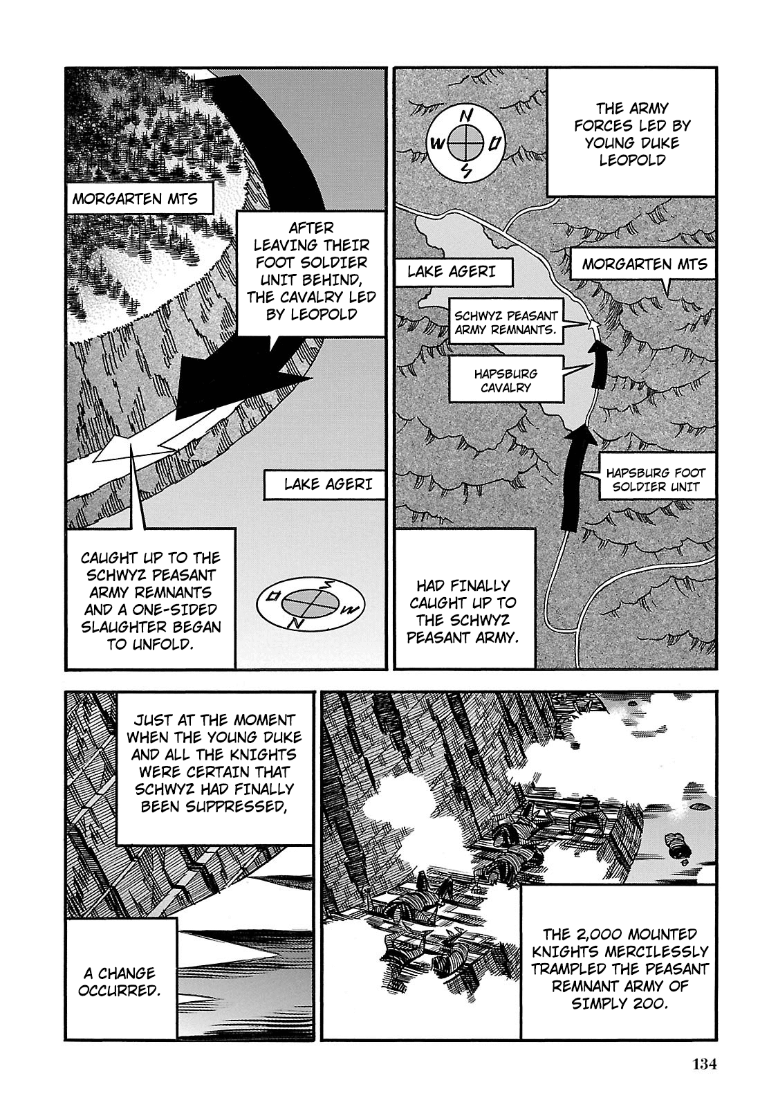 Ookami no Kuchi: Wolfsmund Chapter 34 page 8 - Chapter 34: The Battle of Morgarten, Part 5