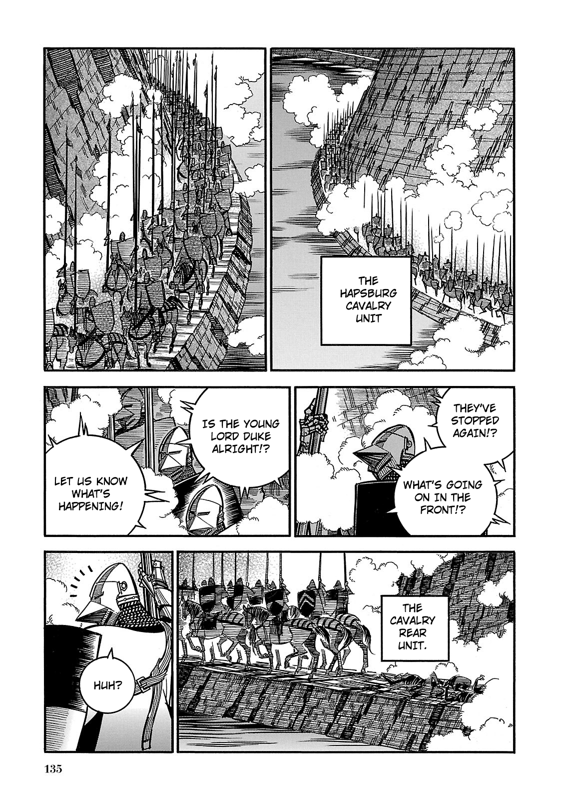 Ookami no Kuchi: Wolfsmund Chapter 34 page 9 - Chapter 34: The Battle of Morgarten, Part 5