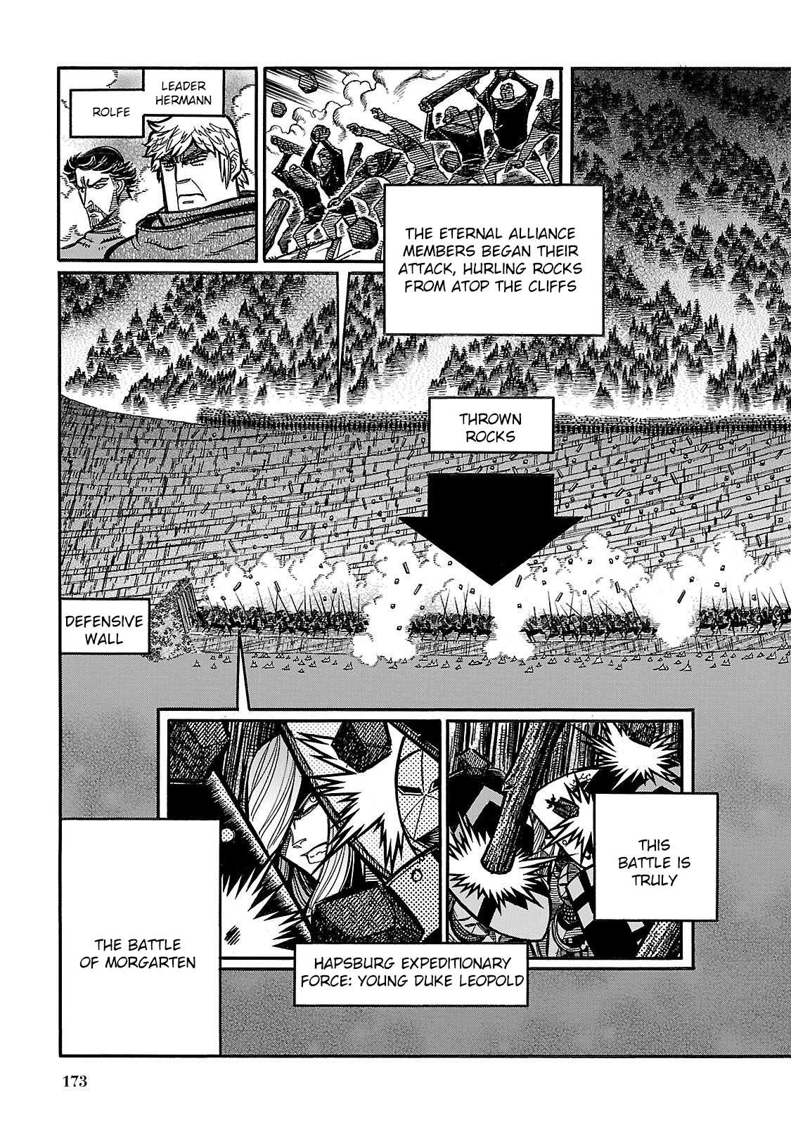 Ookami no Kuchi: Wolfsmund Chapter 35 page 24 - Chapter 35: The Battle of Morgarten, Part 6