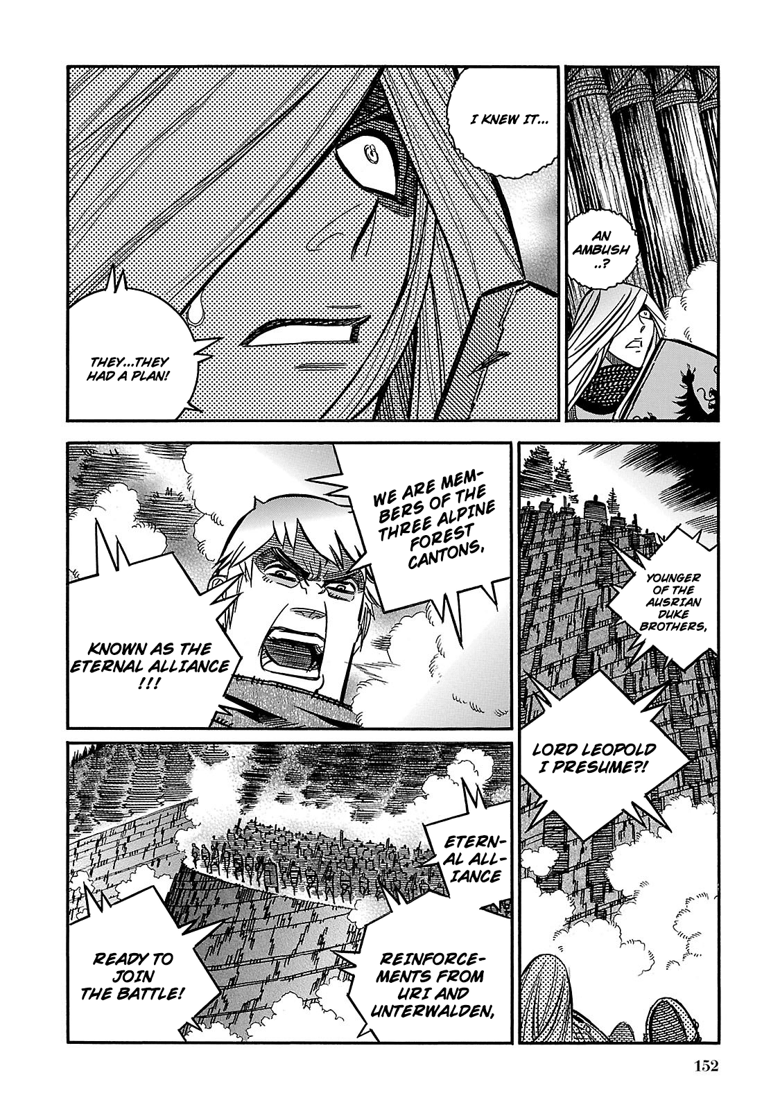 Ookami no Kuchi: Wolfsmund Chapter 35 page 3 - Chapter 35: The Battle of Morgarten, Part 6