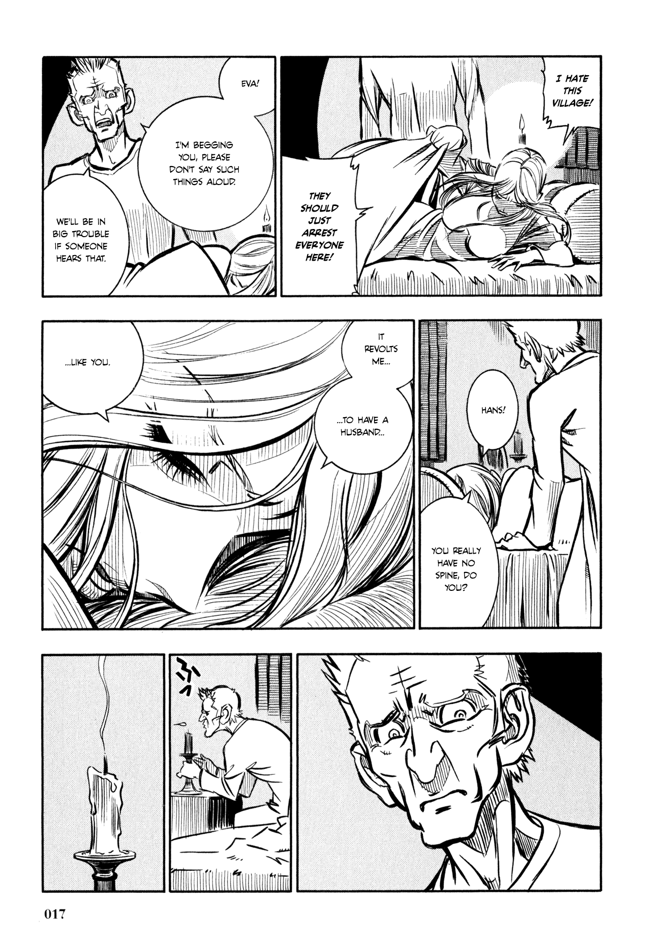 Ookami no Kuchi: Wolfsmund Chapter 4 page 15 - Chapter 4: Hans and Eva, Parrt 1