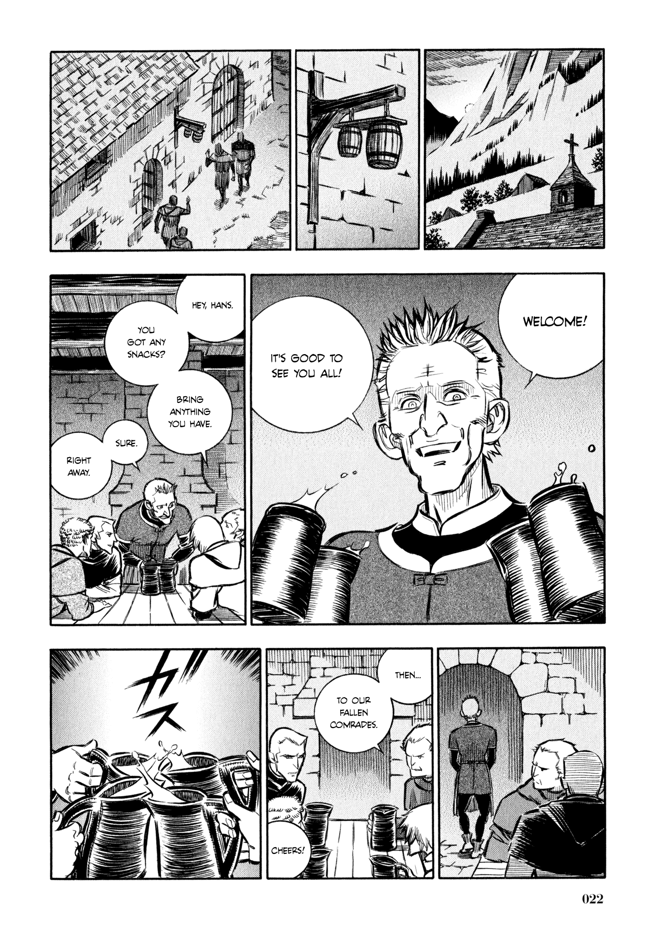 Ookami no Kuchi: Wolfsmund Chapter 4 page 20 - Chapter 4: Hans and Eva, Parrt 1