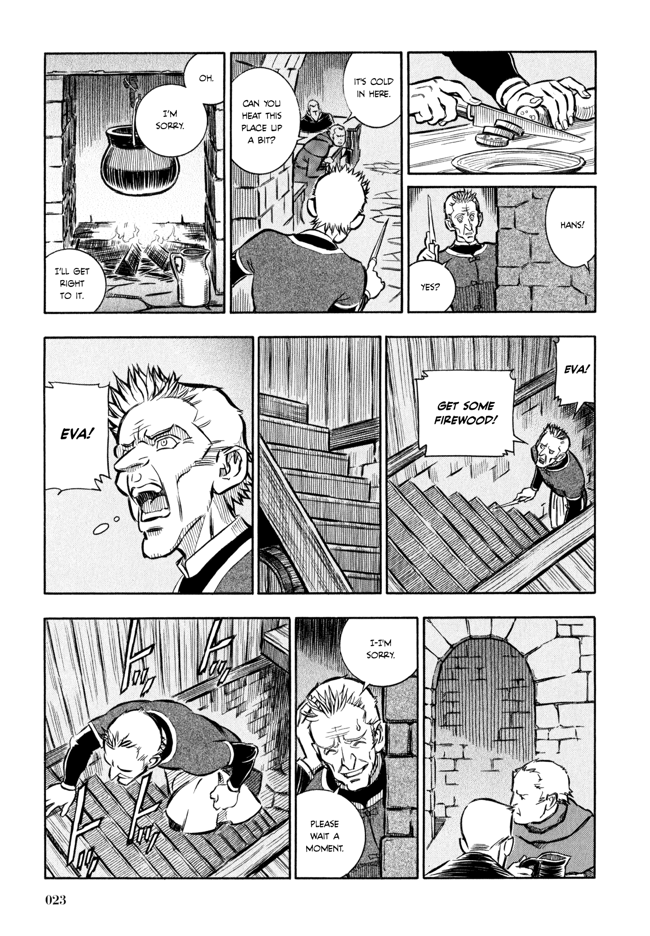 Ookami no Kuchi: Wolfsmund Chapter 4 page 21 - Chapter 4: Hans and Eva, Parrt 1