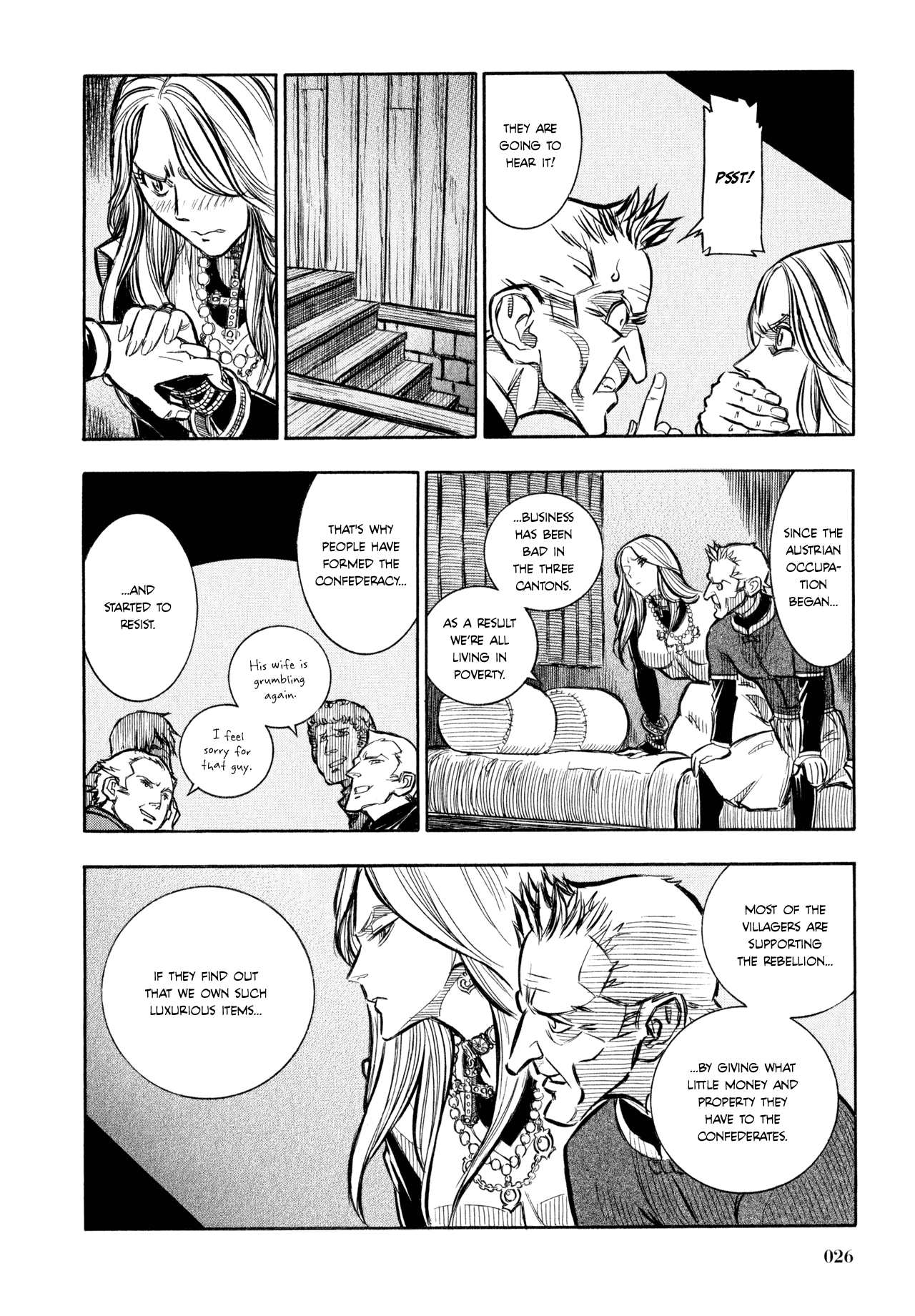Ookami no Kuchi: Wolfsmund Chapter 4 page 24 - Chapter 4: Hans and Eva, Parrt 1