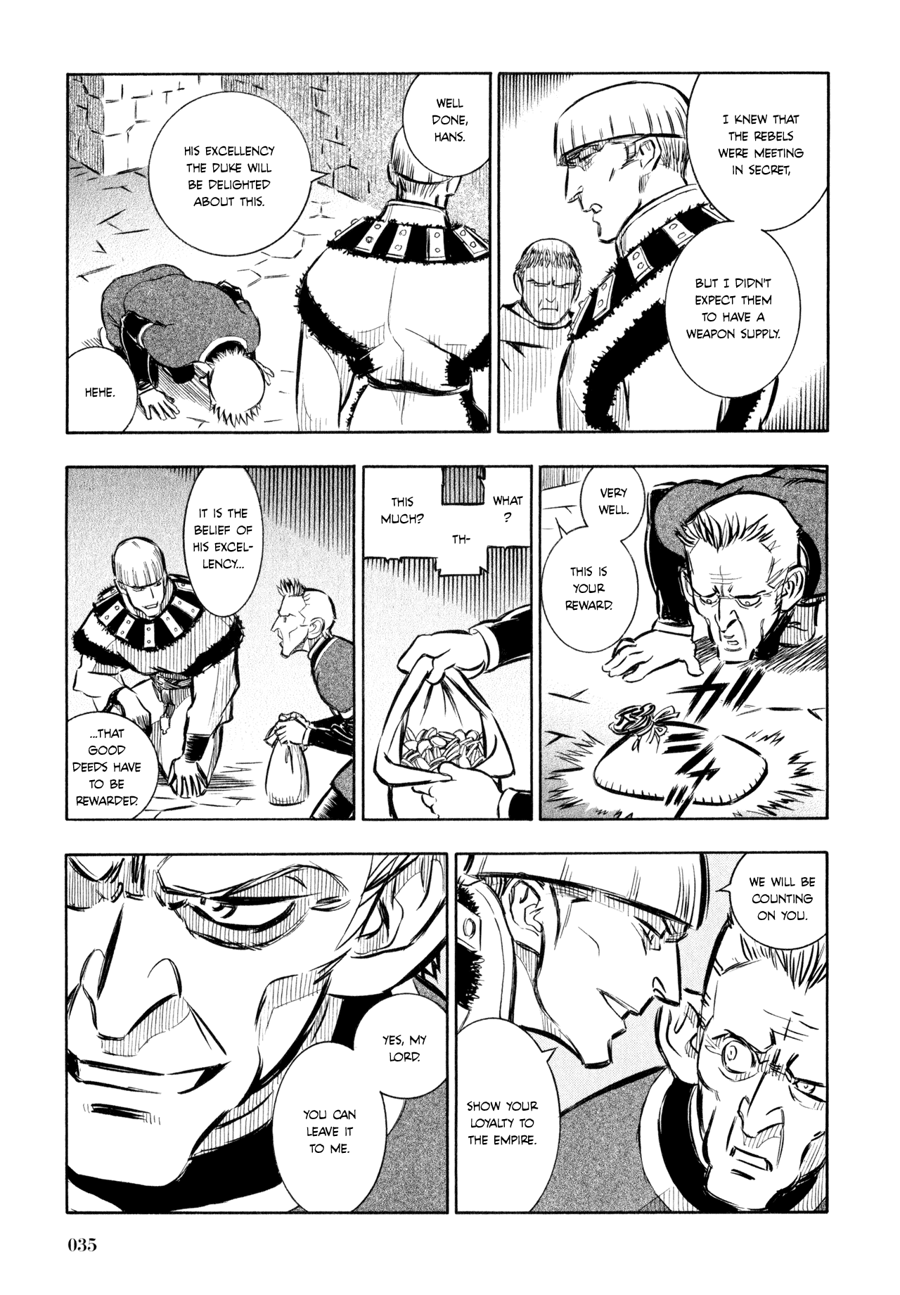 Ookami no Kuchi: Wolfsmund Chapter 4 page 33 - Chapter 4: Hans and Eva, Parrt 1