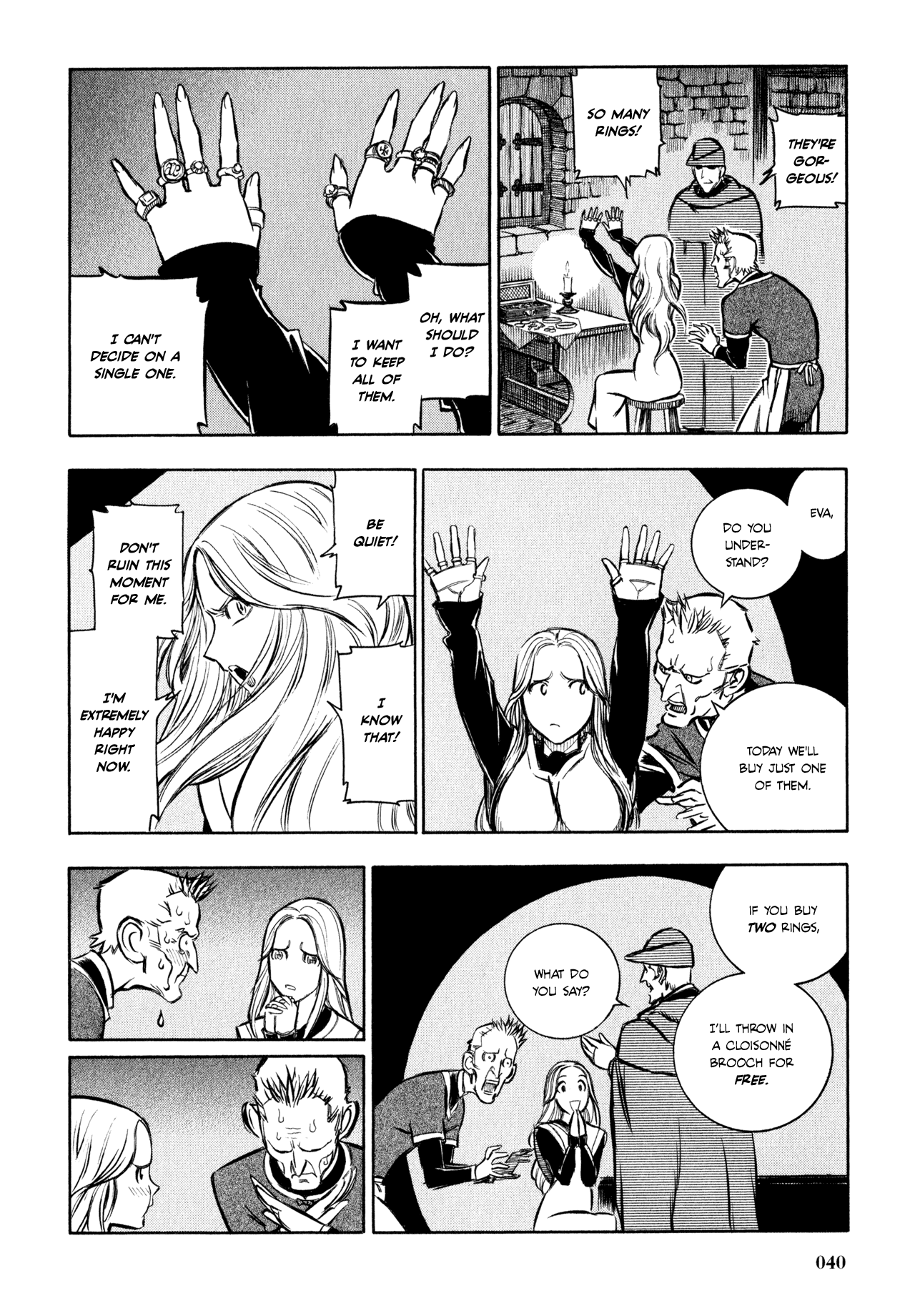 Ookami no Kuchi: Wolfsmund Chapter 4 page 38 - Chapter 4: Hans and Eva, Parrt 1