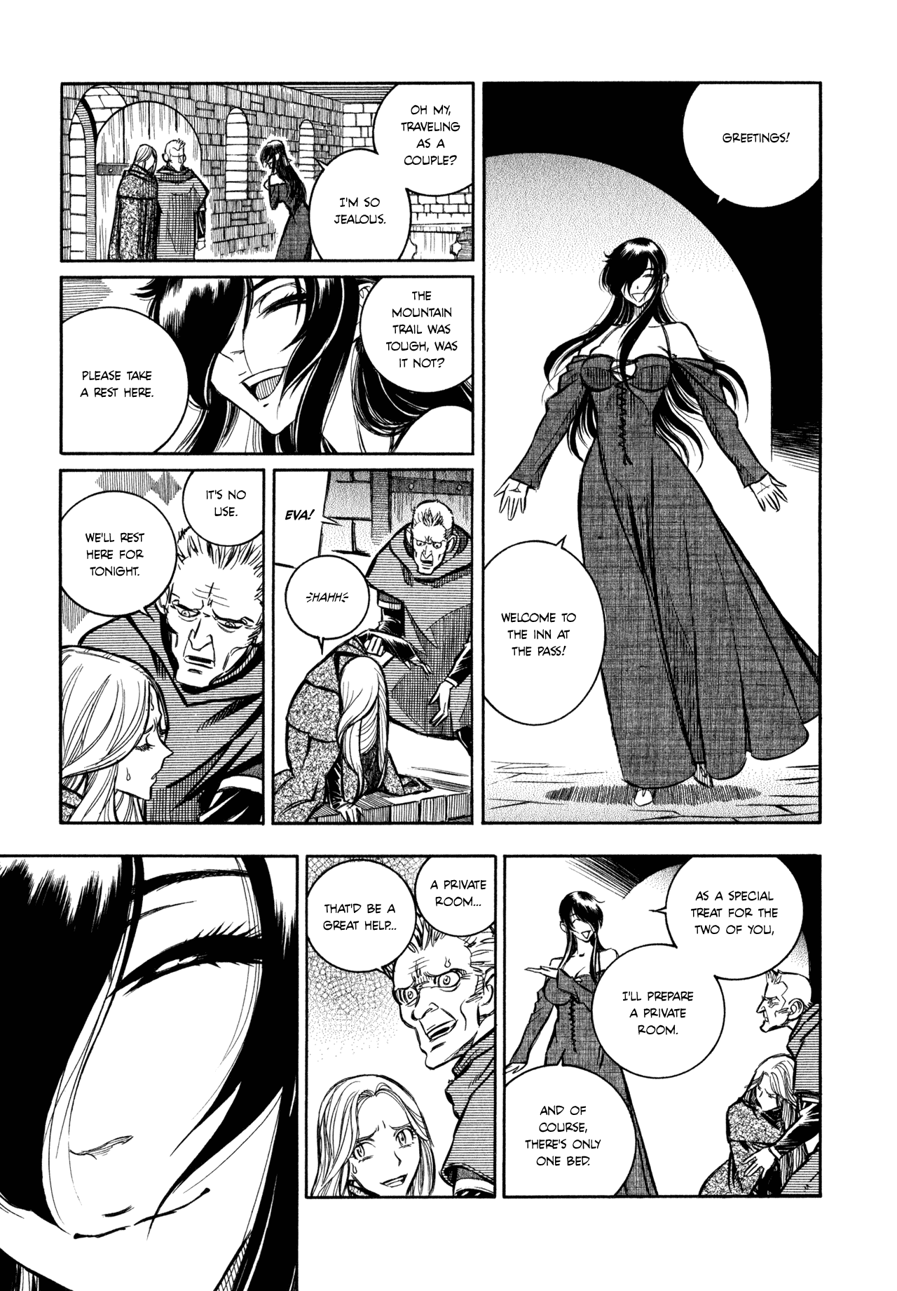 Ookami no Kuchi: Wolfsmund Chapter 5 page 13 - Chapter 5: Hans and Eva, Parrt 2