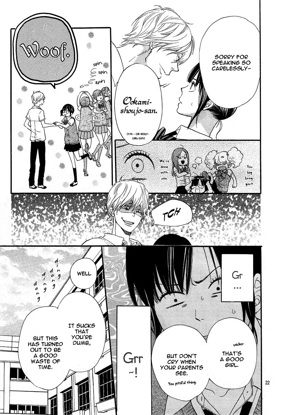 Ookami Shoujo to Kuro Ouji Chapter 1 page 24 - Chapter 1: Step Into The "Underside"