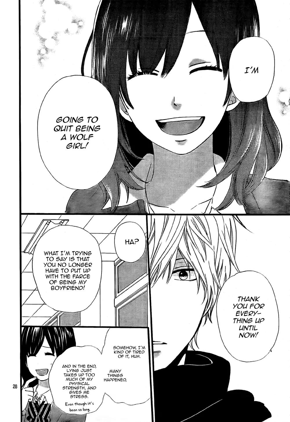 Ookami Shoujo to Kuro Ouji Chapter 10 page 30 - Chapter 10