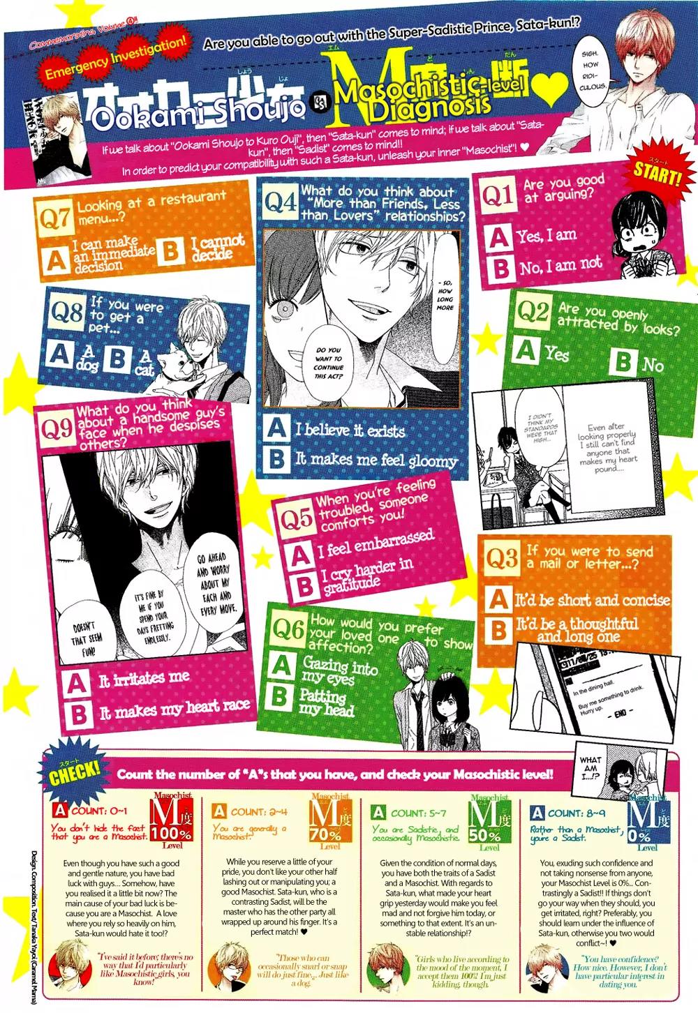 Ookami Shoujo to Kuro Ouji Chapter 15 page 45 - Chapter 15