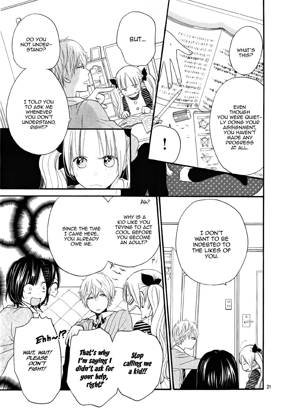 Ookami Shoujo to Kuro Ouji Chapter 24 page 21 - Chapter 24