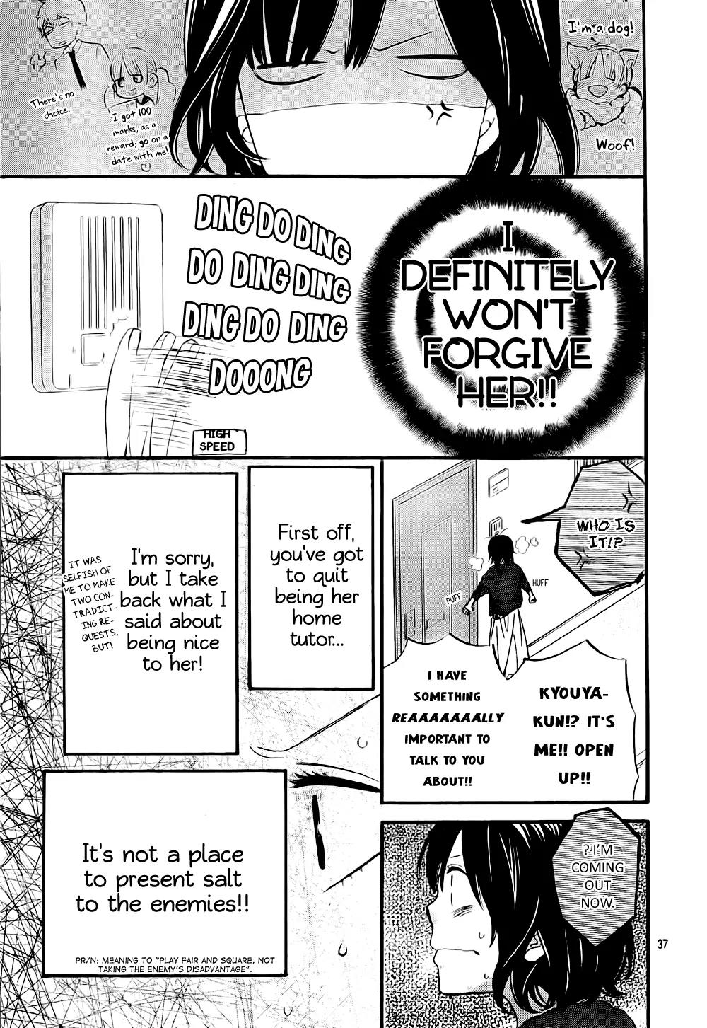 Ookami Shoujo to Kuro Ouji Chapter 25 page 38 - Chapter 25