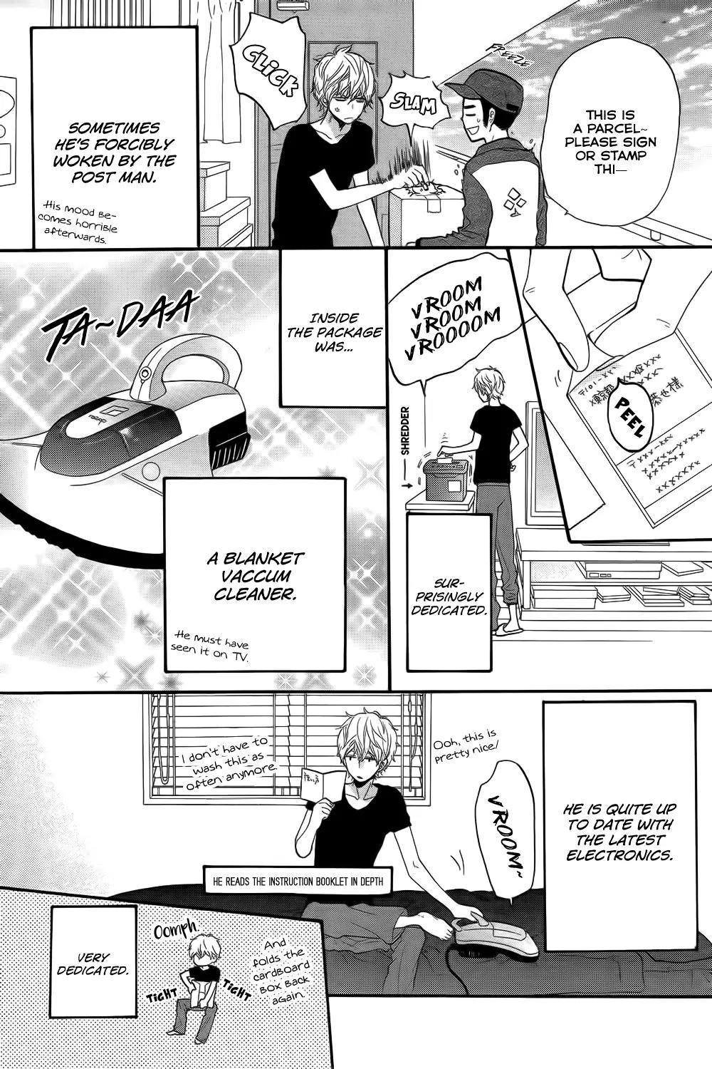 Ookami Shoujo to Kuro Ouji Chapter 26.2 page 4 - Chapter 26.2: Special: Sata-kun's Day Off