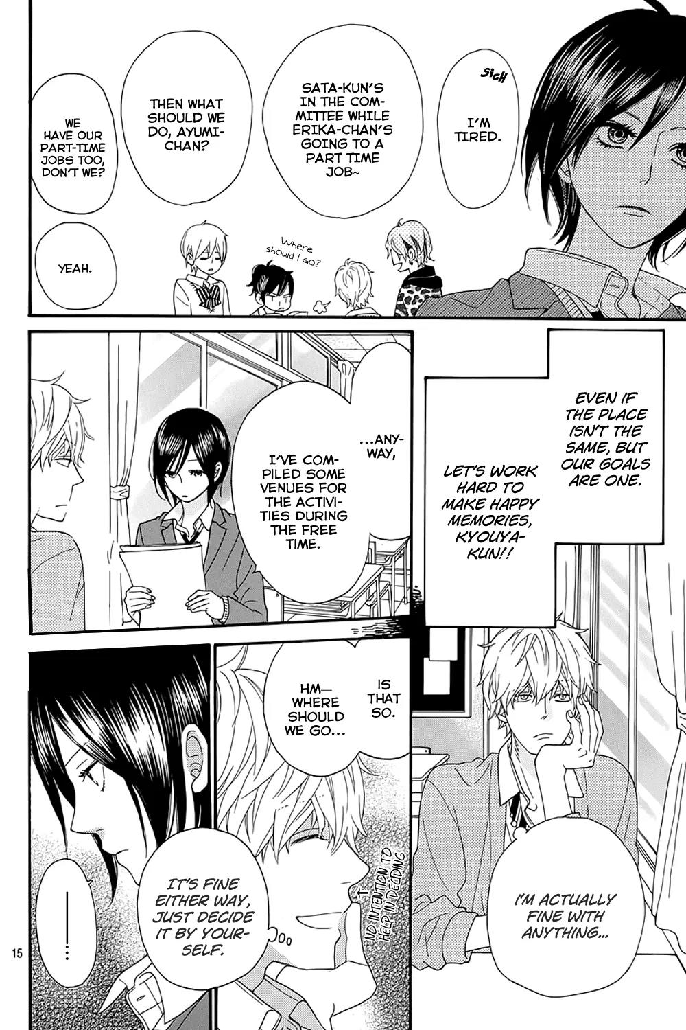 Ookami Shoujo to Kuro Ouji Chapter 39 page 18 - Chapter 39: There's No Way I'd Let You Take My Place