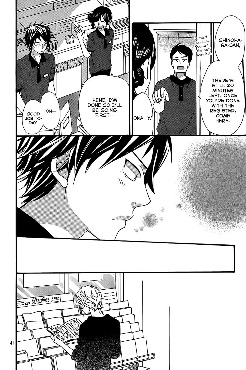 Ookami Shoujo to Kuro Ouji Chapter 39 page 44 - Chapter 39: There's No Way I'd Let You Take My Place