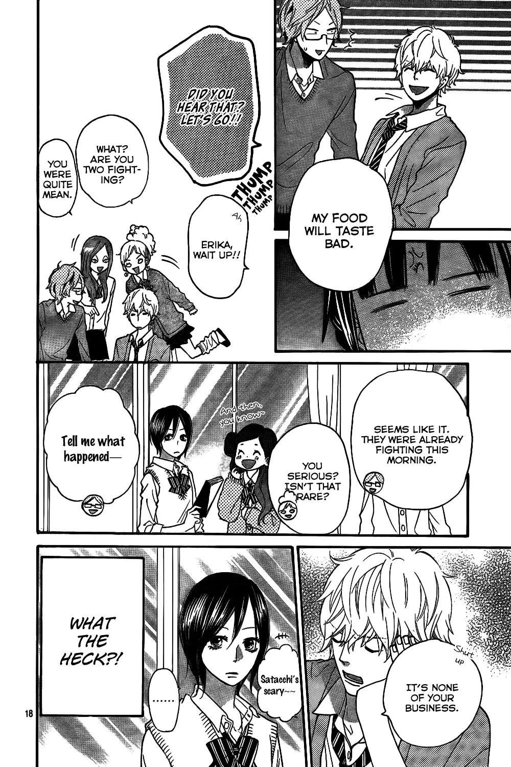 Ookami Shoujo to Kuro Ouji Chapter 41 page 21 - Chapter 41: Why Don't You Break Up?