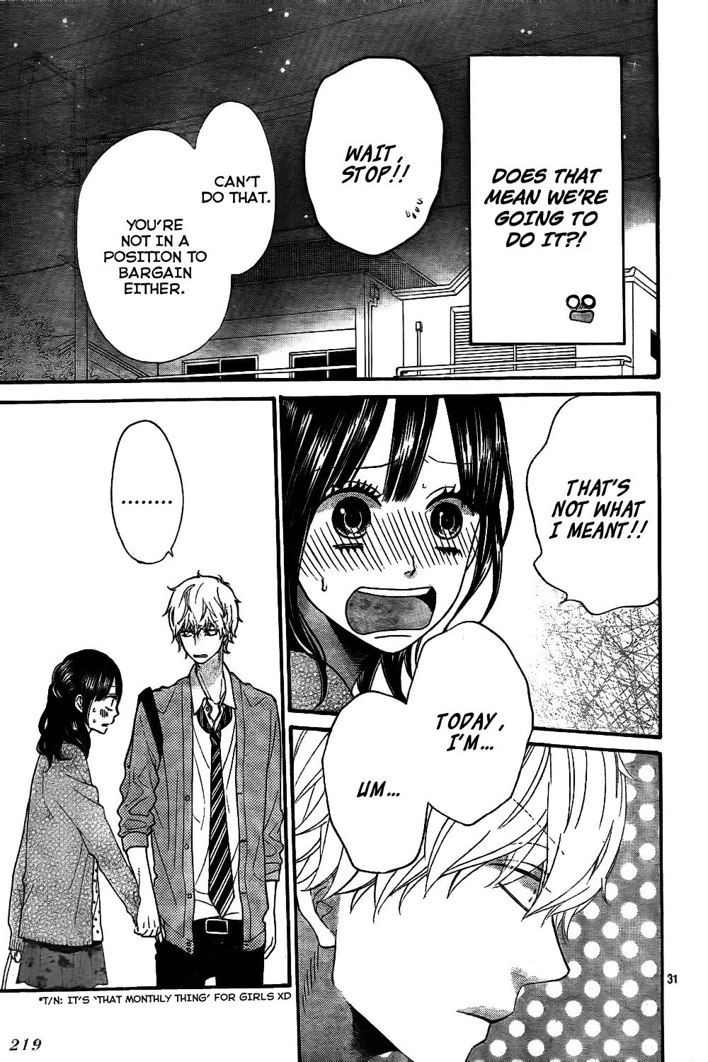 Ookami Shoujo to Kuro Ouji Chapter 43 page 34 - Chapter 43: Only Look at Me