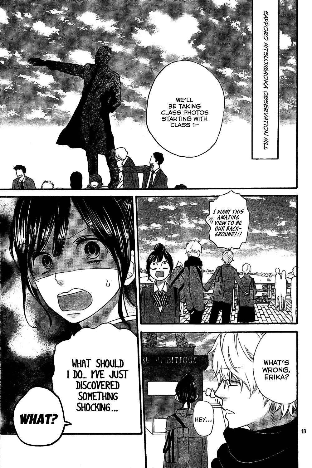 Ookami Shoujo to Kuro Ouji Chapter 44 page 14 - Chapter 44: Through My Heart's Lens