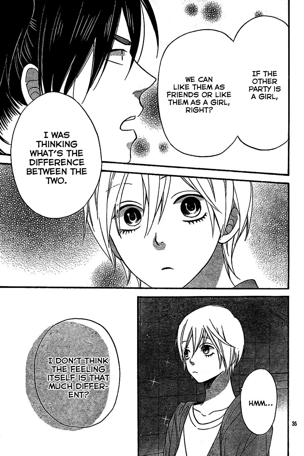 Ookami Shoujo to Kuro Ouji Chapter 44 page 36 - Chapter 44: Through My Heart's Lens