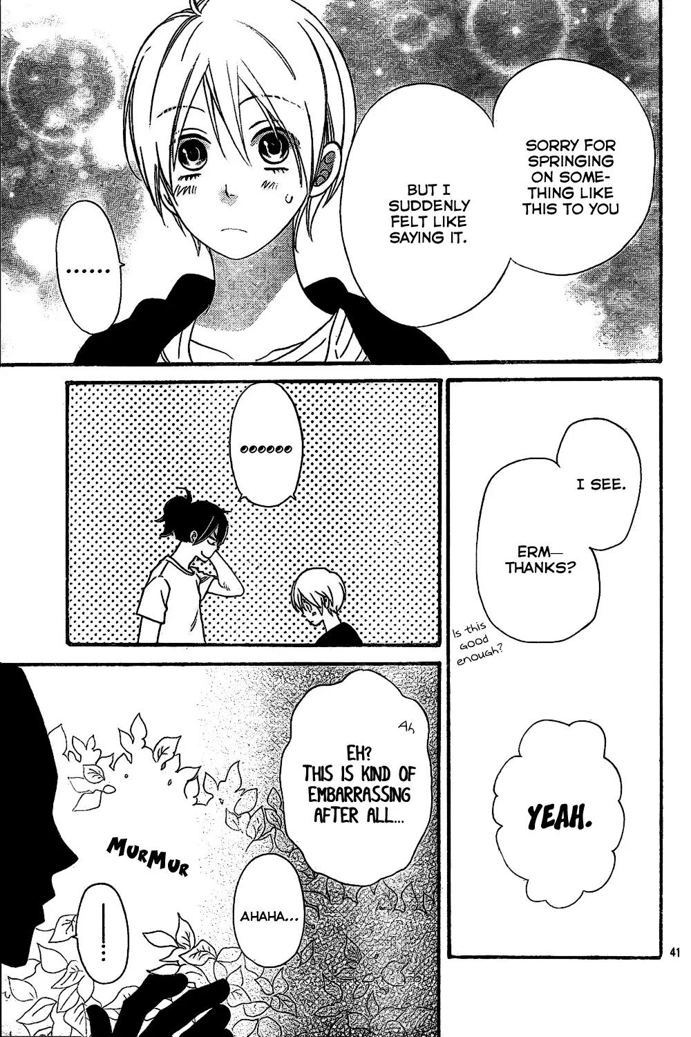 Ookami Shoujo to Kuro Ouji Chapter 44 page 42 - Chapter 44: Through My Heart's Lens