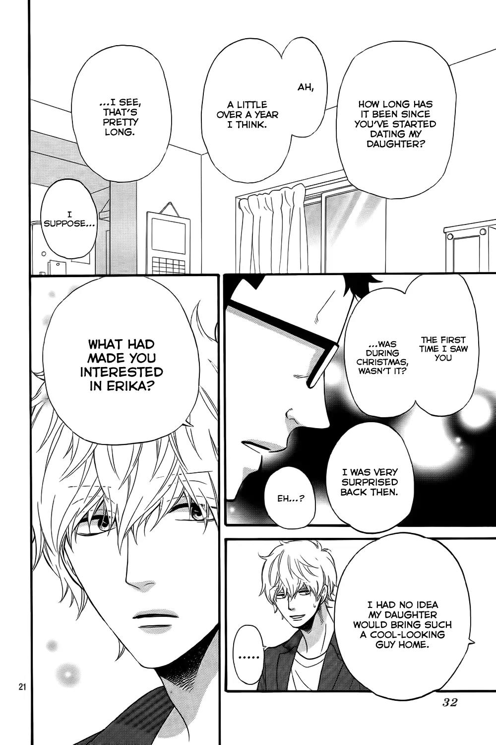 Ookami Shoujo to Kuro Ouji Chapter 46 page 22 - Chapter 46: Who Said He's a Good Young Man?