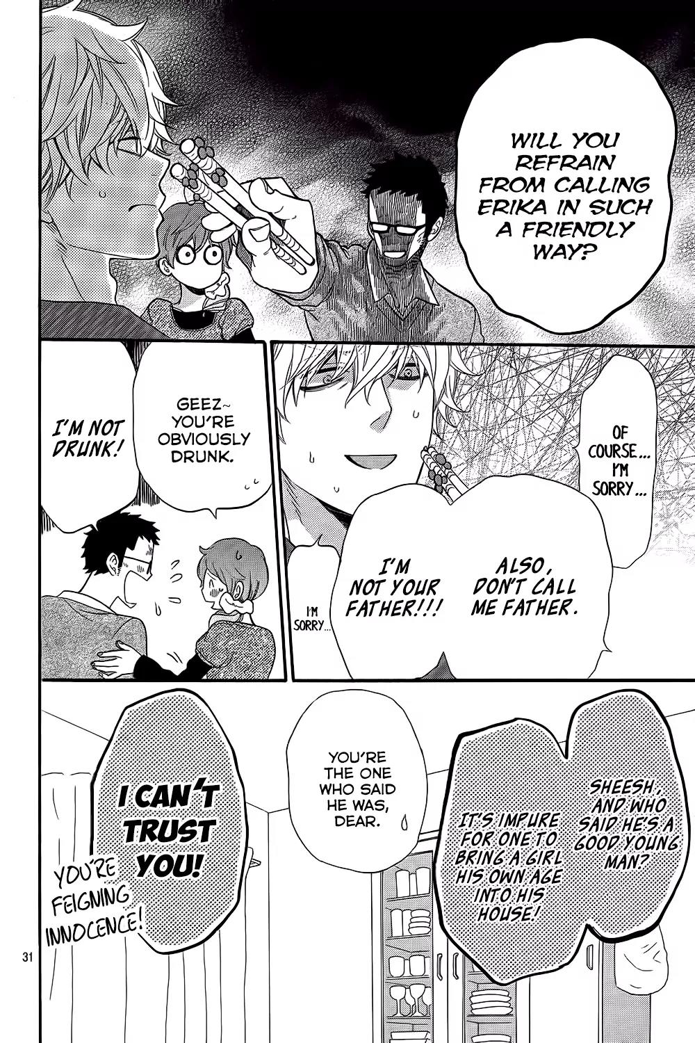 Ookami Shoujo to Kuro Ouji Chapter 46 page 32 - Chapter 46: Who Said He's a Good Young Man?