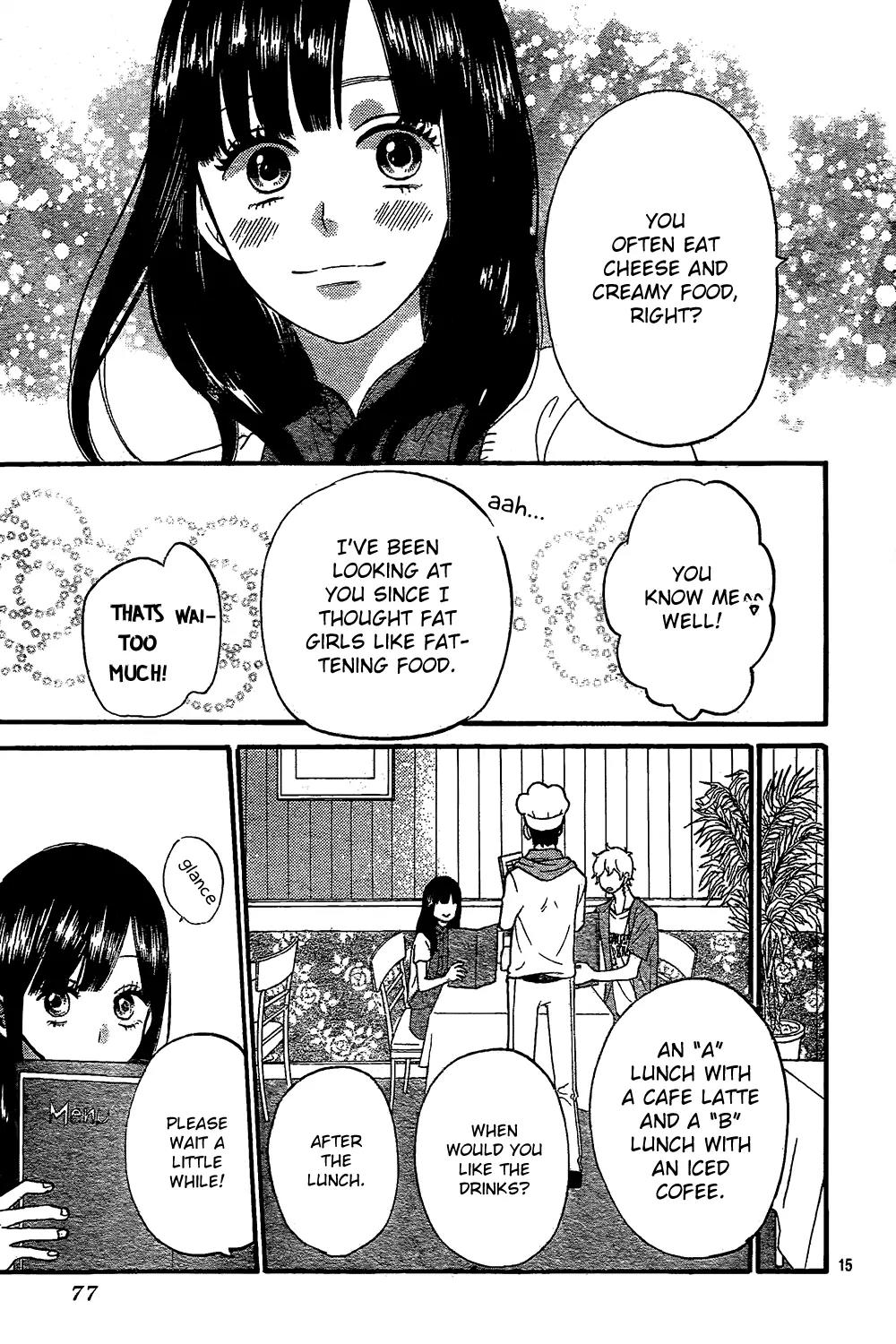 Ookami Shoujo to Kuro Ouji Chapter 47 page 18 - Chapter 47: A Totally Planned Birthday Date