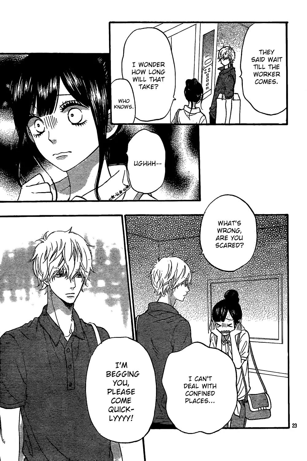 Ookami Shoujo to Kuro Ouji Chapter 47 page 26 - Chapter 47: A Totally Planned Birthday Date