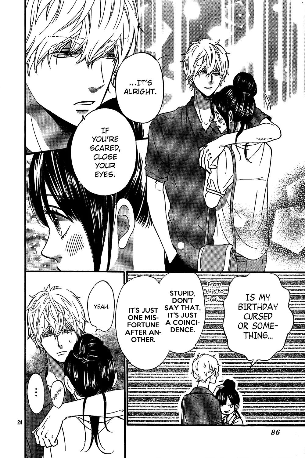 Ookami Shoujo to Kuro Ouji Chapter 47 page 27 - Chapter 47: A Totally Planned Birthday Date