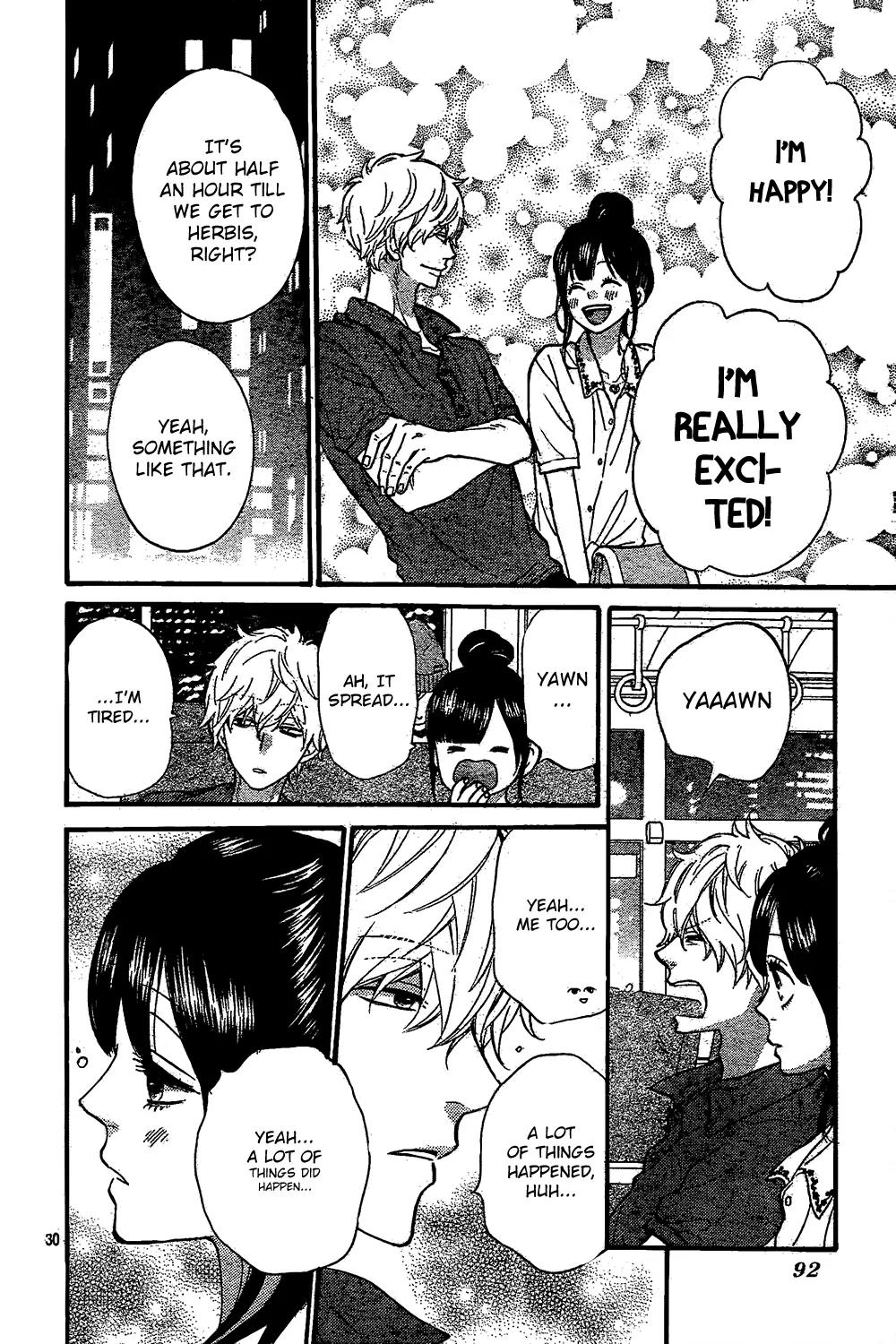 Ookami Shoujo to Kuro Ouji Chapter 47 page 33 - Chapter 47: A Totally Planned Birthday Date