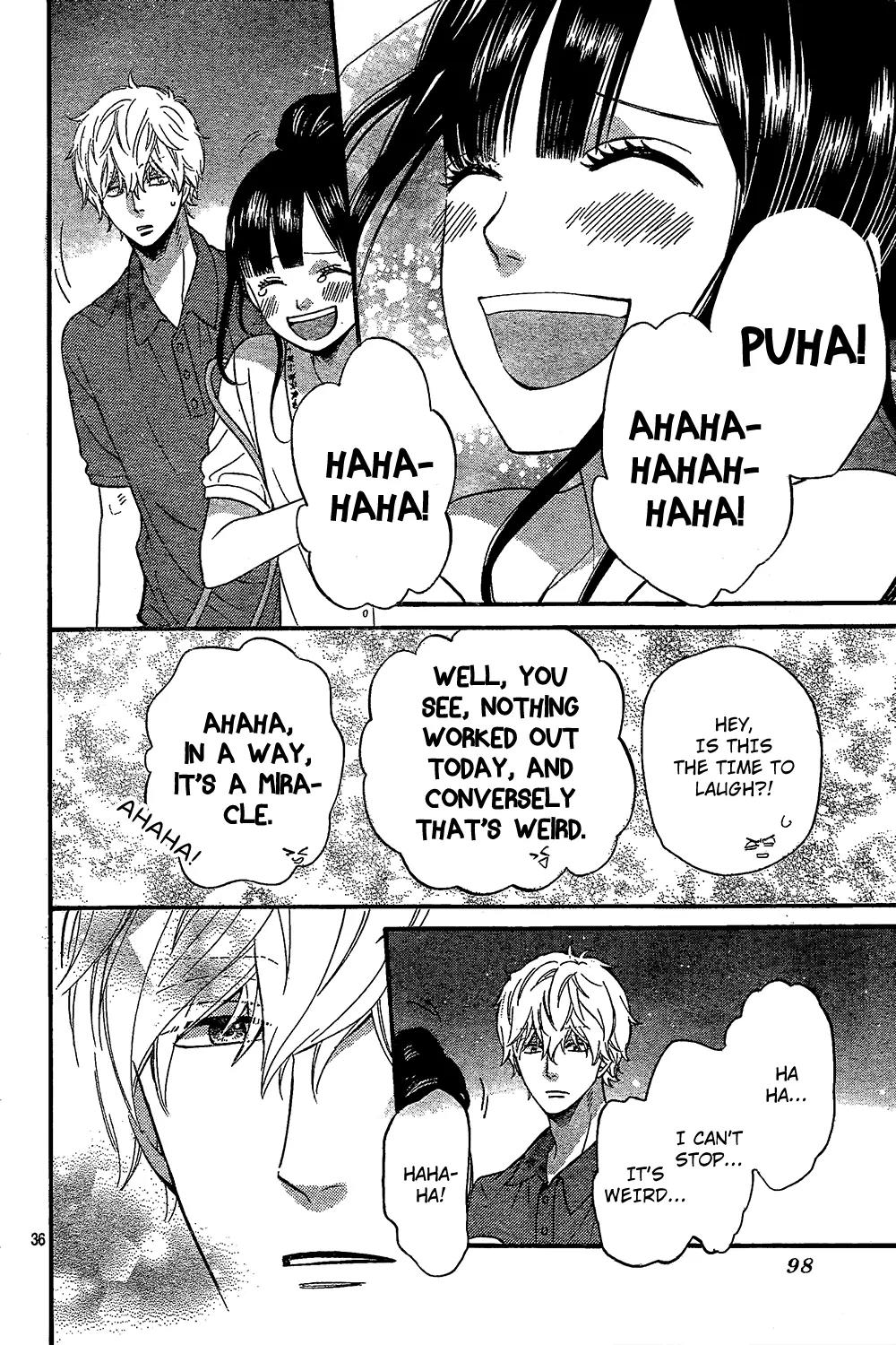 Ookami Shoujo to Kuro Ouji Chapter 47 page 39 - Chapter 47: A Totally Planned Birthday Date