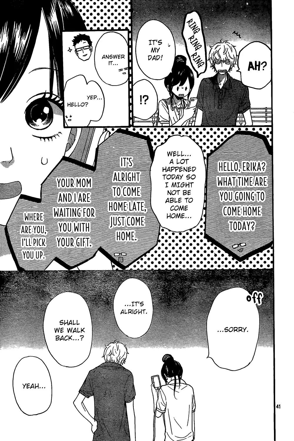 Ookami Shoujo to Kuro Ouji Chapter 47 page 44 - Chapter 47: A Totally Planned Birthday Date