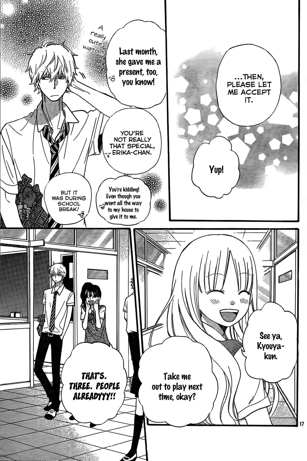 Ookami Shoujo to Kuro Ouji Chapter 48 page 18 - Chapter 48: Not Good at Getting Excited