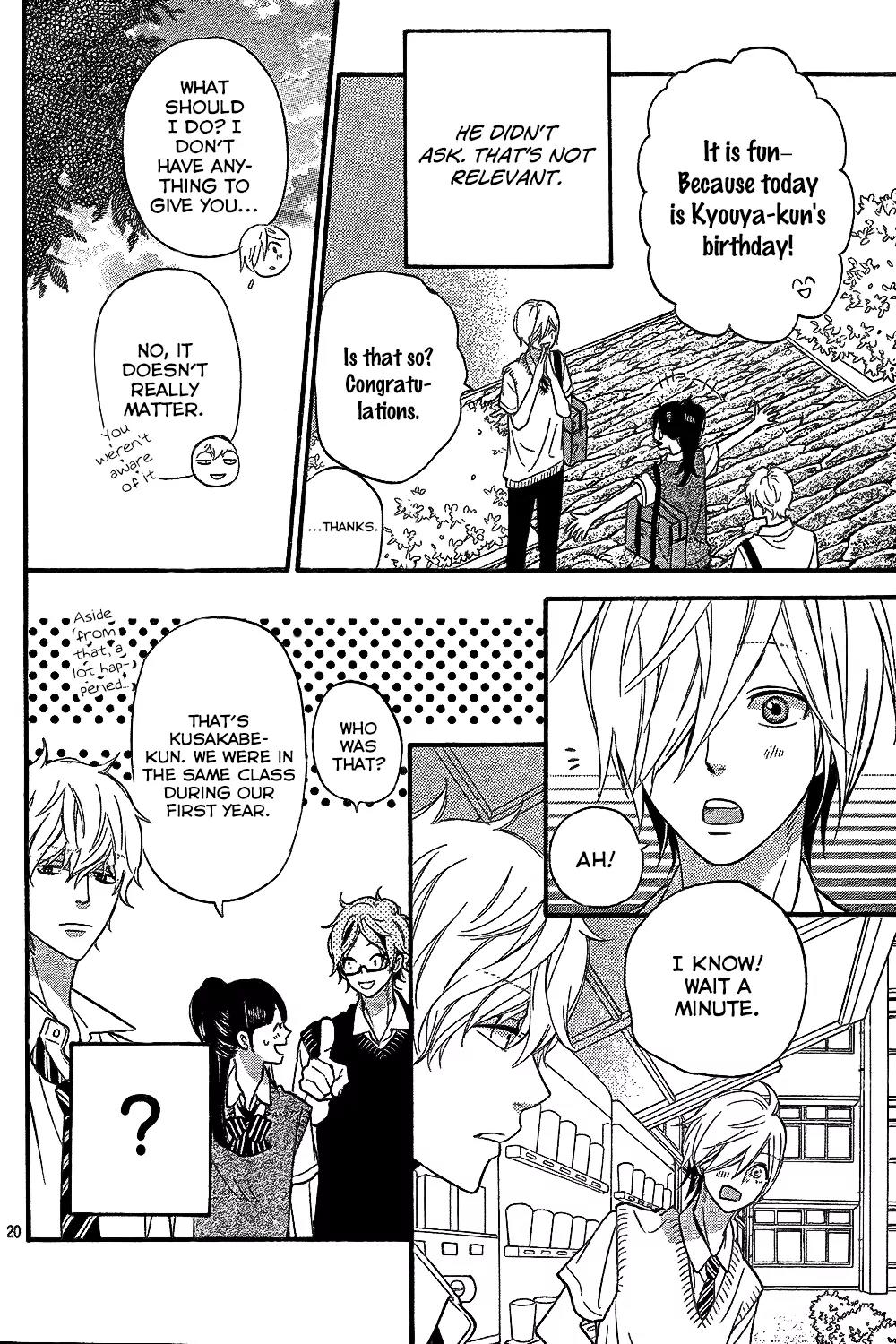 Ookami Shoujo to Kuro Ouji Chapter 48 page 21 - Chapter 48: Not Good at Getting Excited