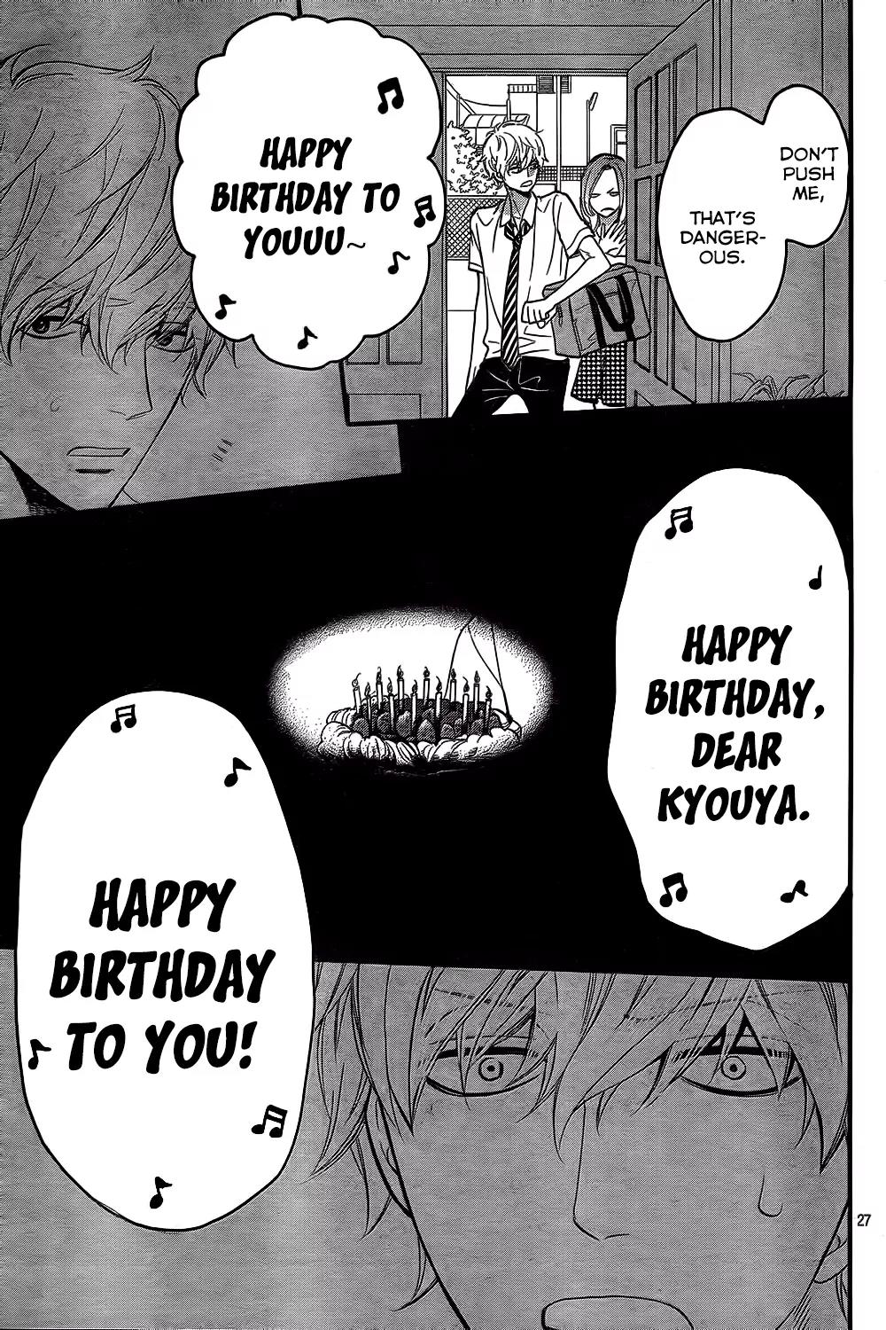 Ookami Shoujo to Kuro Ouji Chapter 48 page 28 - Chapter 48: Not Good at Getting Excited