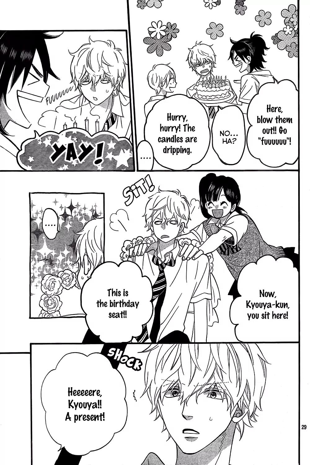 Ookami Shoujo to Kuro Ouji Chapter 48 page 30 - Chapter 48: Not Good at Getting Excited