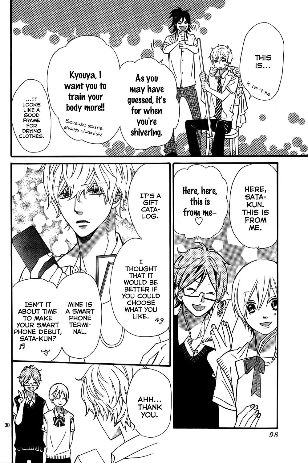Ookami Shoujo to Kuro Ouji Chapter 48 page 31 - Chapter 48: Not Good at Getting Excited