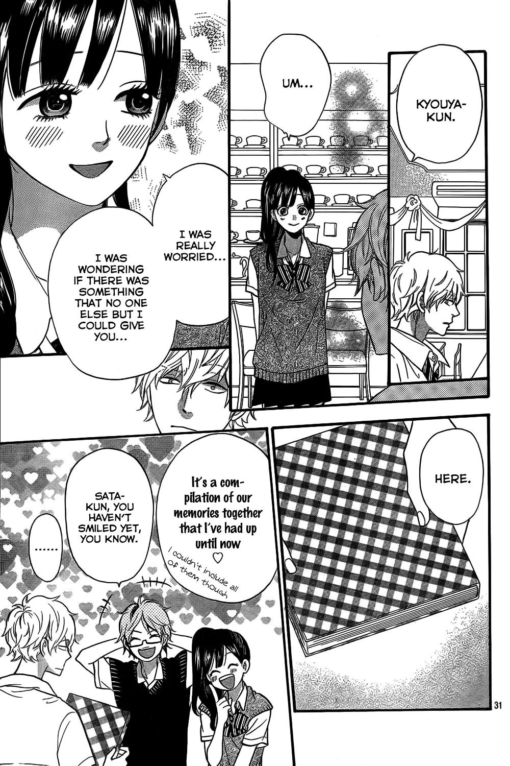 Ookami Shoujo to Kuro Ouji Chapter 48 page 32 - Chapter 48: Not Good at Getting Excited