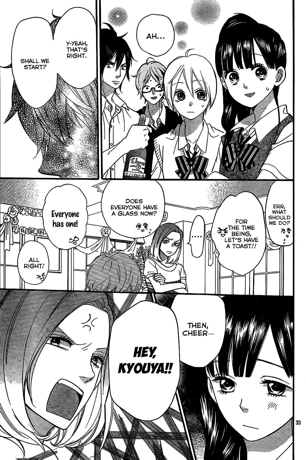 Ookami Shoujo to Kuro Ouji Chapter 48 page 34 - Chapter 48: Not Good at Getting Excited